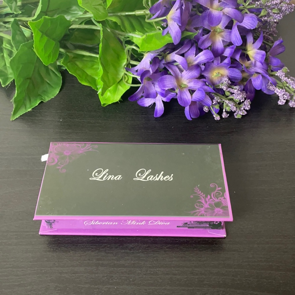 Lina Lashes Siberian Mink Diva Eyelashes